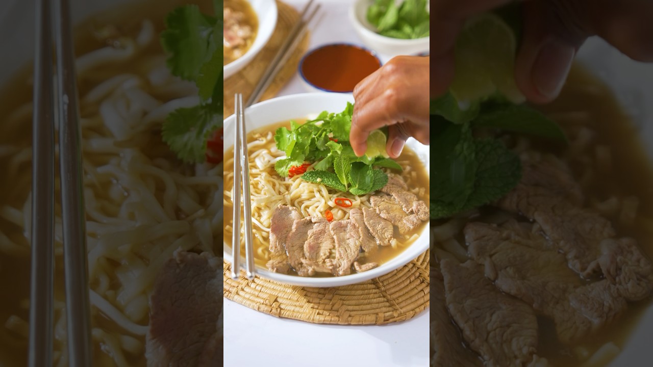 Speedy Beef Noodles Soup