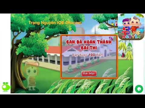 Video Trạng Nguyên Tiếng Việt Lớp 1 Vòng 17 cấp quận huyện - youtube