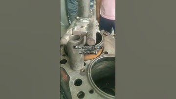 Damage liner Opening #viral #automobile #shortfeed #engineering #generator #engine #engineering