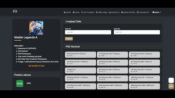 Source Code Website Top Up Games & SMM Panel Gratis Terbaru