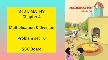 Std 5 - Problem set 16 | #maths #mathskills #mathlearning #mathematics #happystudytime 
