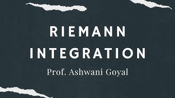 Riemann Integration- f(x)=sinx is Riemann integral on [0,pi/2] | Lecture 10 |