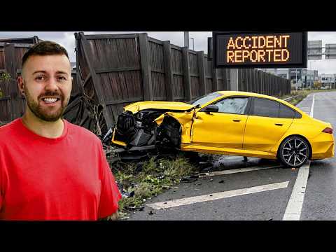 I RISKED BUYING A BRAND NEW BMW M5 THAT'S WRECKED