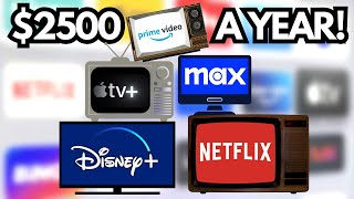 Buying EVERY Streaming Service