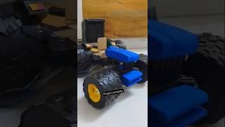 new project complete #automobile #bulldozer #hendmade #cardboard #nishudaswal #diy #rohitdeshwal ⚜️💓