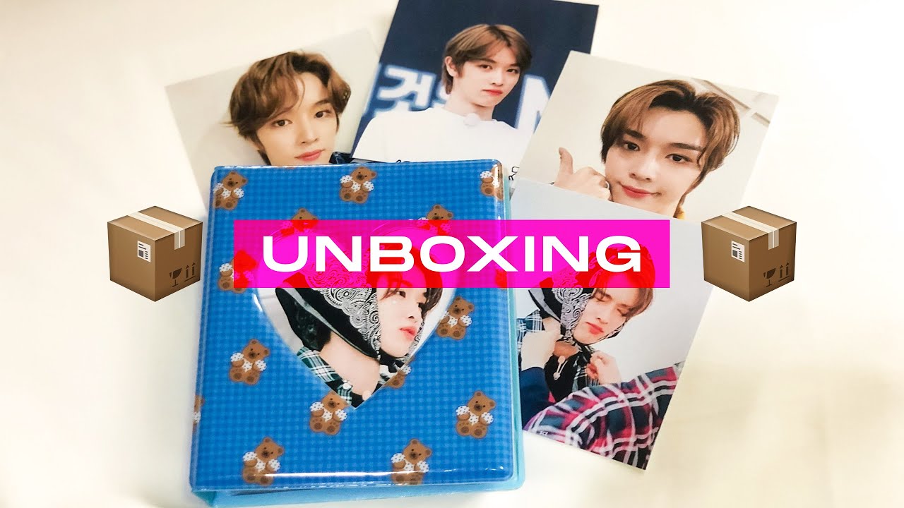 UNBOXING📦 l แกะพัสดุติ่ง, จัดแฟ้มการ์ด collect book NCT🦌🎀 (onceinsept)