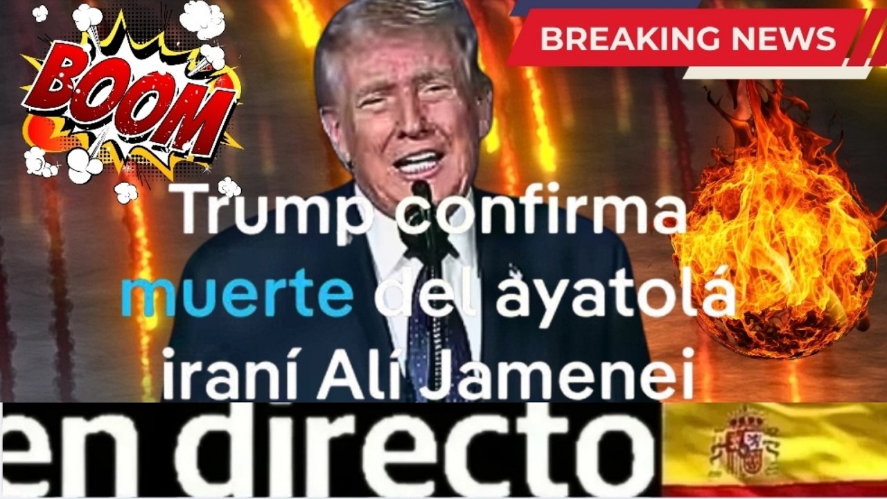ALERTA! DONALD TRUMP (COMUNICADO OFICIAL) NOVEDADES GUERRA en ORIENTE MEDIO por MUERTE AYATOLÁ IRÁN!