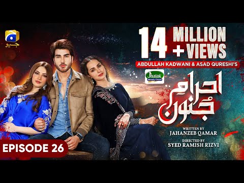 Ehraam-e-Junoon Episode 26 - [Eng Sub] - Digitally Presented by Jhalak Beauty Cream - 31st July 2023