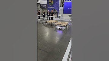 KUKA showcasing their AMR robots at Modex 2024