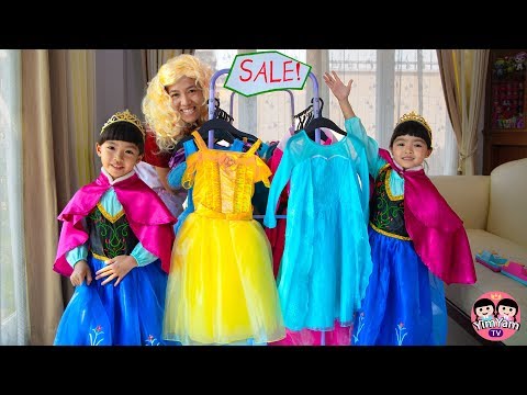 หนูยิ้มหนูแย้ม | ซื้อชุดเจ้าหญิงแสนสวย Shopping for Disney Princess Dresses