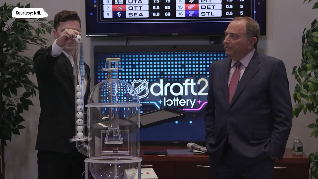 Sharks win NHL Draft Lottery, No. 1 pick