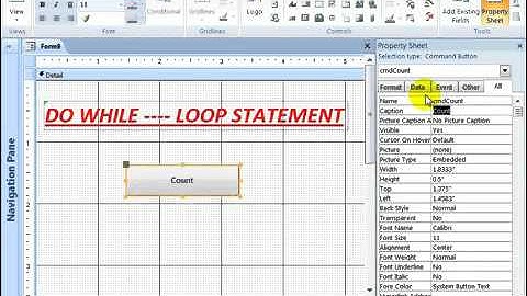 Do While Loop  in Microsoft Access  speak khmer