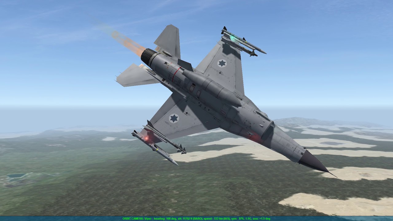Falcon Bms 4.33- Israeli theater mod.