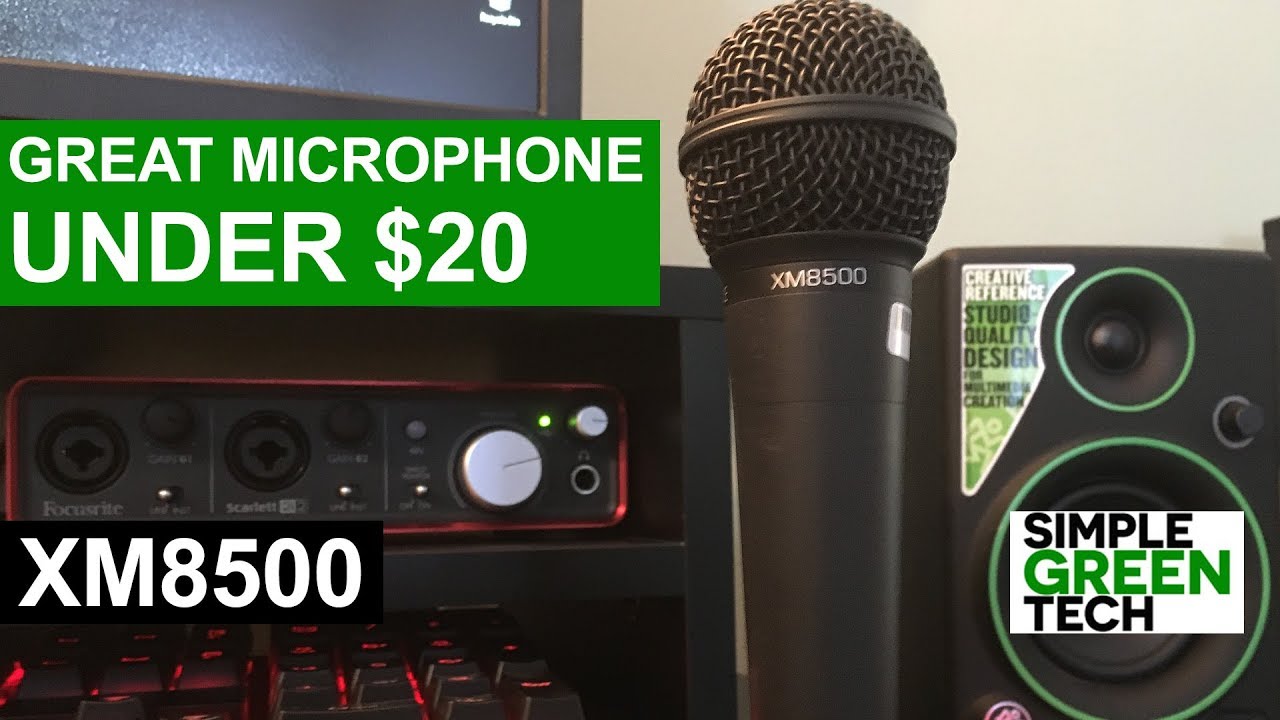 Behringer Ultravoice XM8500 Test and Review - Amazing Microphone Under ...
