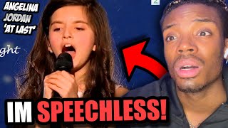 ANGELINA JORDAN IS A GIFT 'At Last' (BRITISH REACTION)