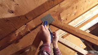 Attic Truss Repair #01: Damaged Top Chord.