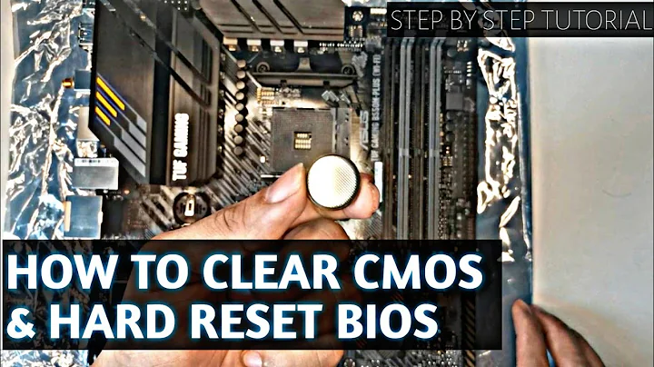 How to reset cmos battery | How to hard reset bios