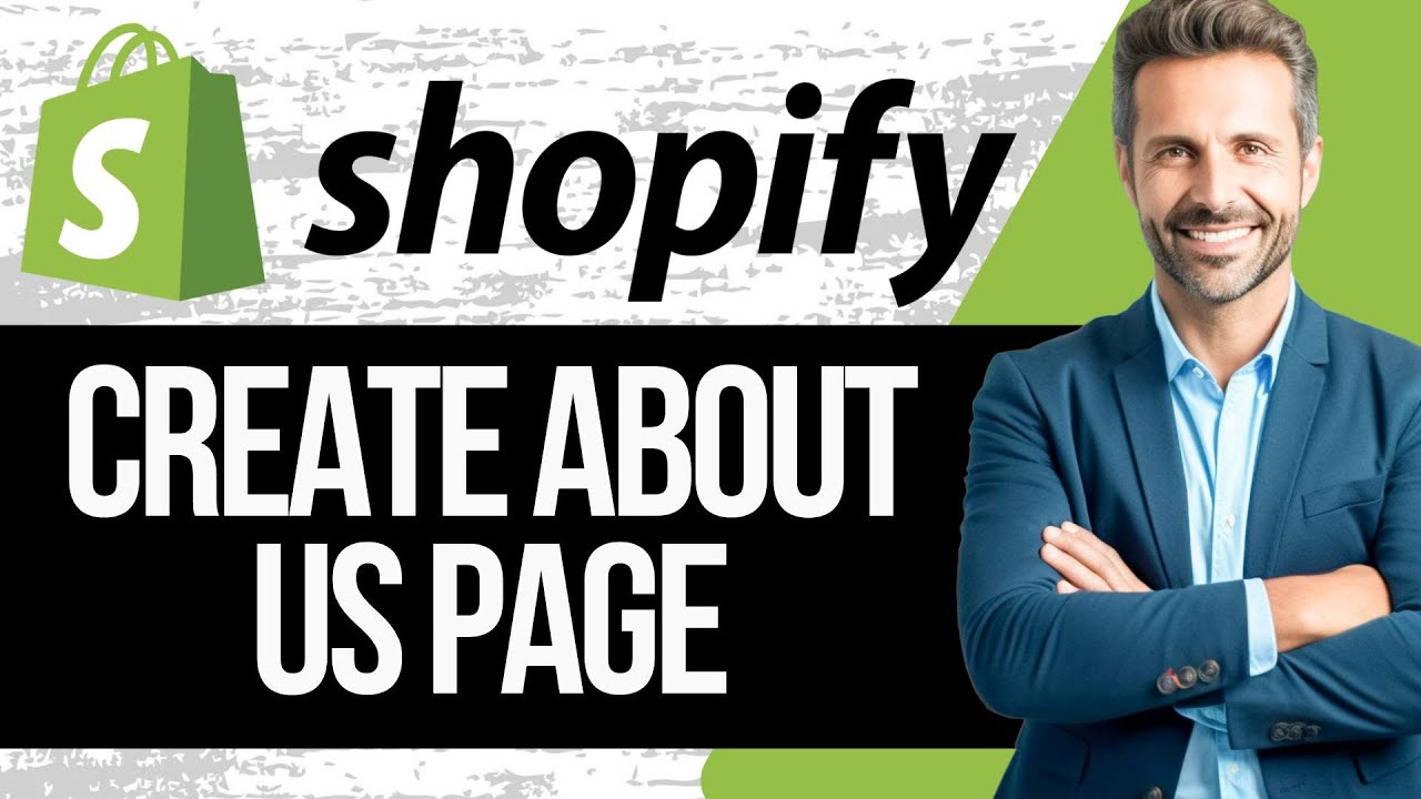 How To Make an About Us Page on Shopify | Full Tutorial 2025 - YouTube