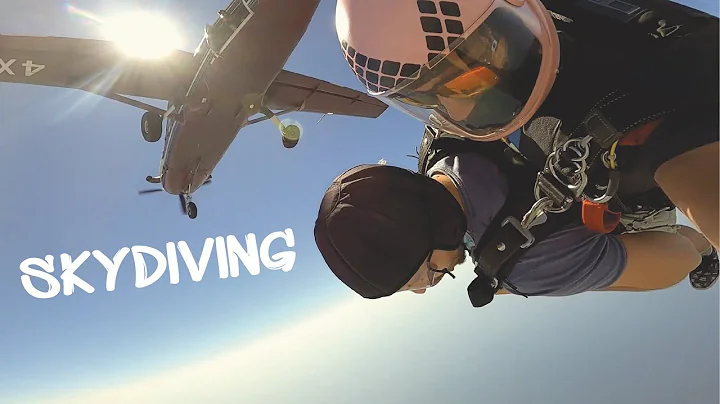 SKYDIVING | 12 000ft. over the beautiful beach in ...