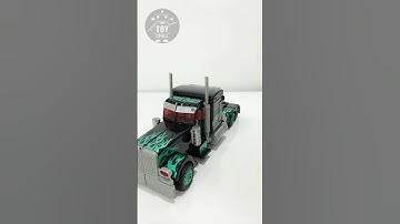 Nemesis Prime chasing the Autobots - Transformers Stop Motion #shorts 变形金刚玩具 トランスフォーマー