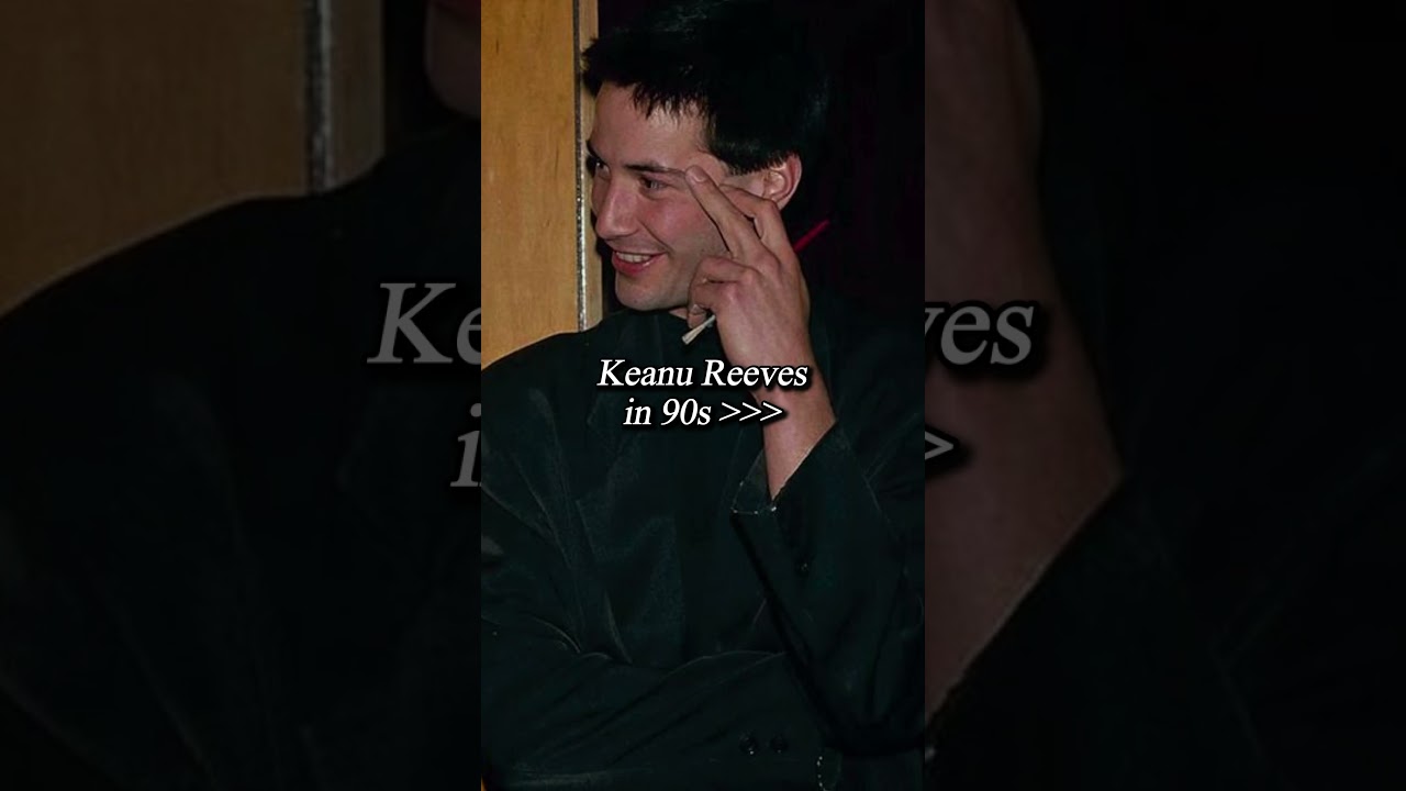 Unseen Keanu Reeves in 90s