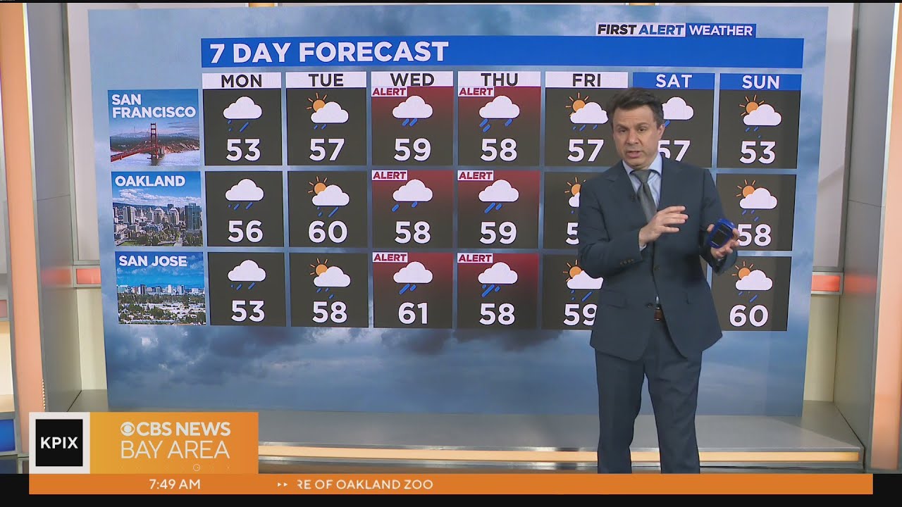 First Alert weather forecast for Monday morning - YouTube