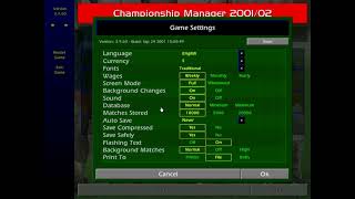 Championship Manager 01 02 na App Store