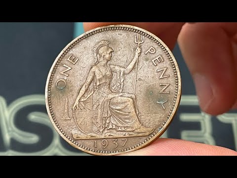 291、極美品　1937年 　イギリス　1ペニー　コイン Your 1937 Penny Worth Millions | Rare Penny Coins Worth a