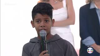 Mc Bruninho - Jogo do Amor - Programa Encontro - Rede Globo - Fátima Bernardes