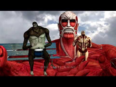 zeke sings reiner dances bertolt vibes ( Ievan Polkka )