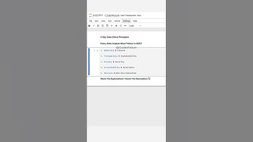 🚀 5 Key Data Ethics Principles Every Data Analyst Must Follow in 2025! #DataEthics #DataAnalyst
