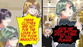 My daughter was being mistreated by a classmate at a high-end fashion store, so I intervened and...