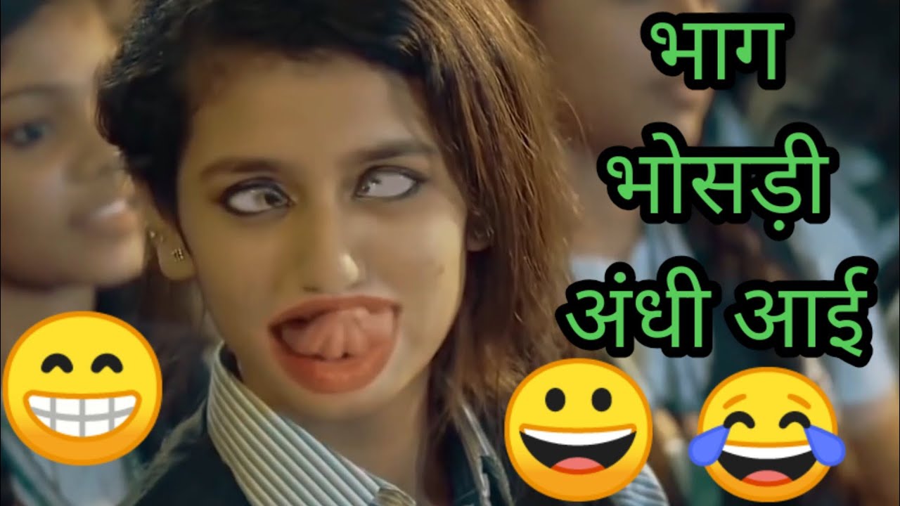 Priya prakash Funny Dubbing video         Sudhir Kundra official