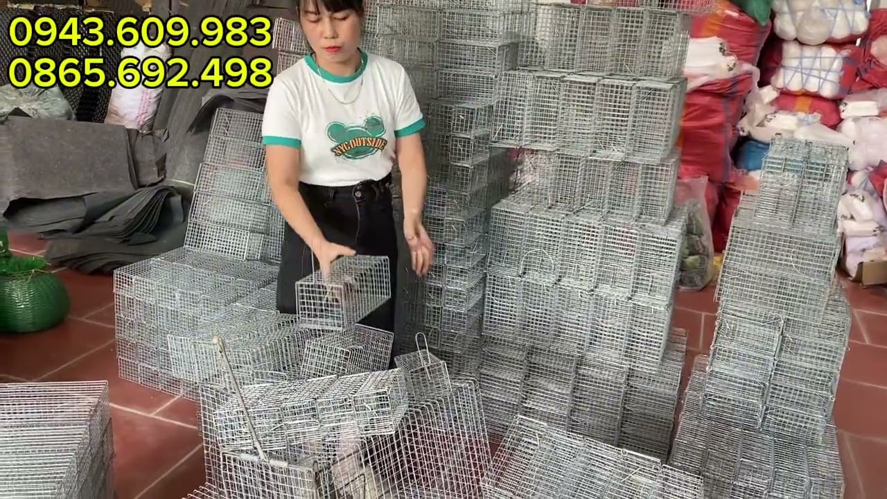 🌟🌟LỒNG CHUỘT BÊN E MỚI LÀM XONG ĐÂY CÁC BÁC ƠI RẤT ĐẸP LẠI CÒN KHÔNG LO XỔNG CHUỘT