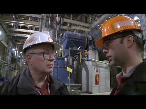 Watch as Ed Morris, senior engineer for We Energies, and Arlyn Petig, field manager for Alstom Power, Inc., show us around the Pleasant Prairie Power Plant (P4). We get a birdseye view of the nitrogen oxide and SO2 reduction systems - which both capture more than 90 percent of emissions - and Alstom's CO2 pilot project, which is capturing 90 percent of the the CO2 from 1.5 percent of the plant's overall flue gasses. For more visit tour.americaspower.org.