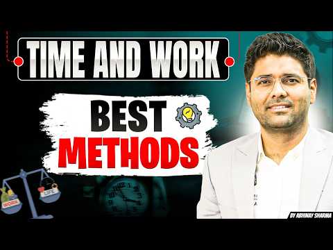 Best methods of Time & work - By Abhinay Sharma