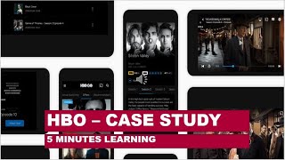 HBO CASE STUDY - UX CASE STUDY - UX REDESIGN CASE STUDY OF HBO GO