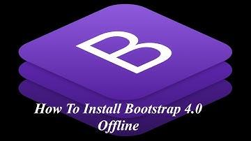 Bootstrap 4 Tutorial || Download & Install Bootstrap 4