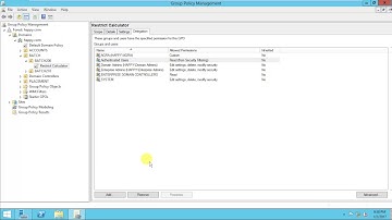 Server 2012-R2 To exclude GPO from a specific group.