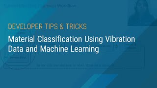 Material Classification Using Vibration Data and Machine Learning