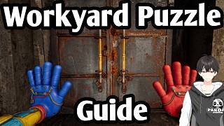 Poppy Playtime All Puzzles - CH4 Puzzle 9 - Workyard Puzzle