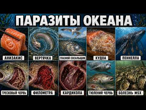 Они живут в каждой рыбе: 10 самых разрушительных паразитов океана