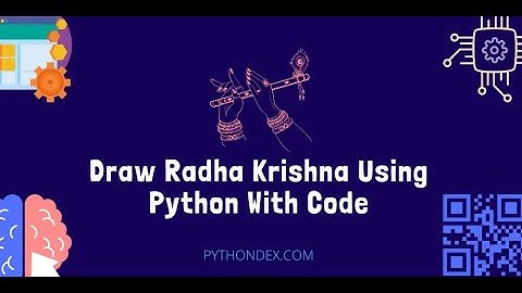 How To Draw Radhakrishna In Python Turtle II Python Turtle Me Rshakrishna Kaise Banaye