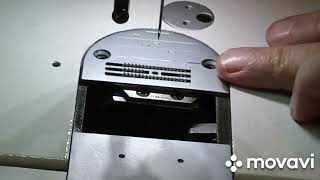 видео: Стук рычага заднего хода (реверса) из-за настройки швейной машины на лёгкие и средние ткани. картинка: Стук рычага заднего хода (реверса) из-за настройки швейной машины на лёгкие и средние ткани.