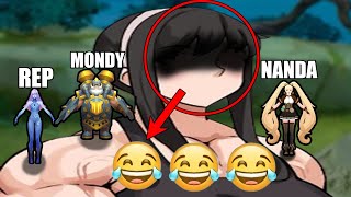 Trio dongok digendong cewe (malu maluin njir 😅)  - Mobile Legends Indonesia