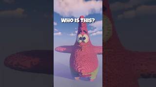 Wait Till The End… It's Patrick! ⭐ #minecraft #shorts #build