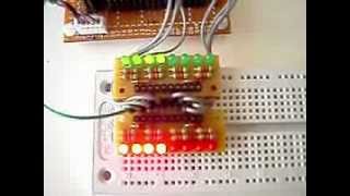 Output Board with 8 X LED Module for DIY Projects (Arduino PIC AVR MCU DSP ARM)