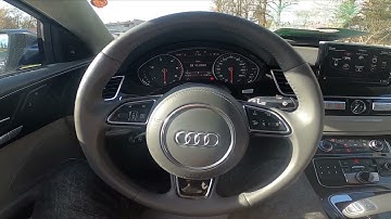 How to Enable or Disable Auto hold Function in AUDI A8 D4 ( 2010 – 2017 ) - Use Auto hold