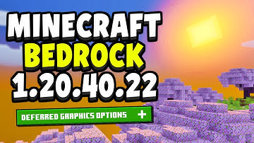 SHADERS UPDATED MALI GPU FIX! in Minecraft Bedrock 1.20.40.22 Beta!