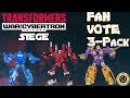 Transformers: Siege - FAN VOTE 3-PACK